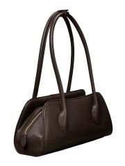 EMBLEM TRIO PEBBLE SHOULDER BAG