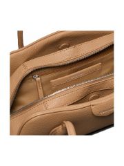 EMBLEM TRIO PEBBLE SHOULDER BAG