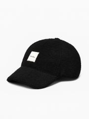 BOUCLE w PATCH CAP