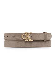 CK BUCKLE 25MM FIXED BELT SUEDE
