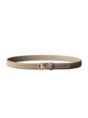 CK BUCKLE 25MM FIXED BELT SUEDE