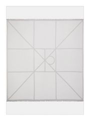 EMBLEM GRAPHIC LW SQUARE SCARF