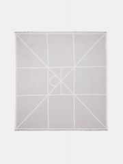 EMBLEM GRAPHIC LW SQUARE SCARF