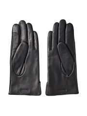 METAL CK LEATHER GLOVES