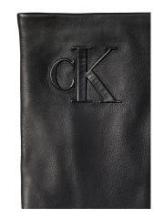 RAISED CK LEATHER GLOVE