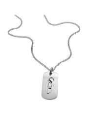 שרשרת DIESEL קולקציית SINGLE DOGTAGS דגם DX1352040