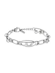 צמיד DIESEL קולקציית OVAL D LOGO דגם DX1599040