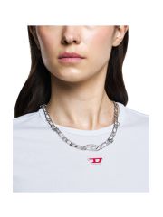 שרשרת לגבר של Diesel מקולקציית OVAL D LOGO דגם DX1600040