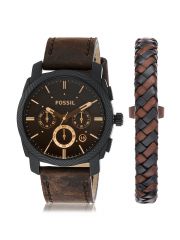 סט שעון FOSSIL + רצועה סדרה MACHI8NE דגם FS5251SET
