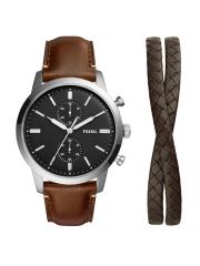 סט שעון וצמיד פוסיל לגבר דגם FS5967SET