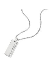 שרשרת פוסיל לגבר דגם JF04211040