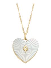 שרשרת FOSSIL קולקציית LOCKET  דגם JF04430710