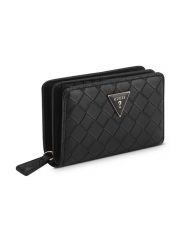 ארנק דמוי עור GUESS קולקציית WELLS  FRENCH WALLET דגם G-A2586147-BLA