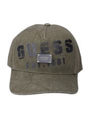 כובע מצחייה לגבר מבית Guess קולקציית LONDON דגם AM9487COT01-MIL