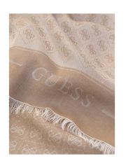 צעיף ממותג מבית Guess דגם AM9505POL03-BEI