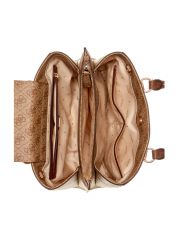 תיק דמוי עור GUESS קולקציית NOELLE דגם BG787906-LGW