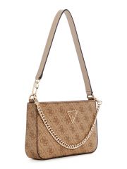 תיק דמוי עור לאישה מבית Guess קולקציית NOELLE דגם BG787972-LGW