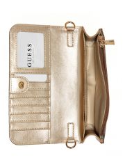 תיק דמוי עור לאישה מבית Guess קולקציית NOELLE דגם BG787979-LGW