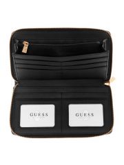 ארנק דמוי עור מבית GUESS קולקציית LAUREL דגם BG850063-BLA