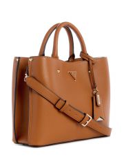 תיק דמוי עור  GUESS קולקציית MERIDIAN דגם BG877806-COG