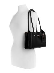 תיק דמוי עור  GUESS קולקציית MERIDIAN דגם BG877809-BLA