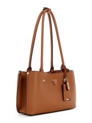 תיק דמוי עור מבית GUESS קולקציית MERIDIAN דגם BG877809-COG