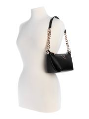 תיק GUESS קולקציית MERIDIAN דגם BG877817-BLA