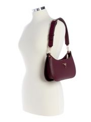תיק לאישה דמוי עור מבית GUESS קולקציית MERIDIAN MINI דגם BG877872-AME