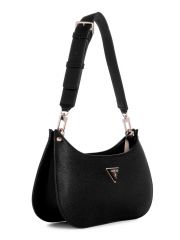 תיק לאישה דמוי עור מבית GUESS קולקציית MERIDIAN MINI דגם BG877872-BLA