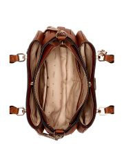 תיק דמוי עור לאישה מבית Guess קולקציית DARYNA דגם BG951909-COG