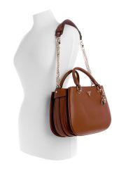 תיק דמוי עור לאישה מבית Guess קולקציית DARYNA דגם BG951909-COG