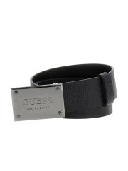חגורת עור לגבר מבית Guess דגם BMGRTUP5140-BLA-L