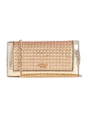 תיק דמוי עור מבית GUESS קולקציית GILDED GLAMOUR דגם CG877771-GOL