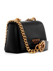 תיק לאישה מבית GUESS קולקציית MASIE GLAM דגם EB921477-BLA