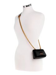 תיק לאישה מבית GUESS קולקציית MASIE GLAM דגם EB921477-BLA