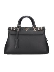 תיק דמוי עור לאישה מבית Guess קולקציית ECO ALI דגם EBG951105-BLA