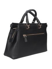 תיק דמוי עור לאישה מבית Guess קולקציית ECO ALI דגם EBG951105-BLA