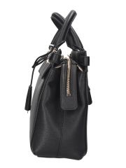 תיק דמוי עור לאישה מבית Guess קולקציית ECO ALI דגם EBG951105-BLA