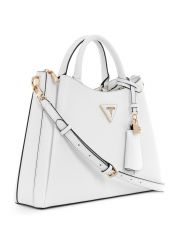 תיק לאישה מבית GUESS קולקציית ECO JAZLYNN דגם EZG952306-WHI