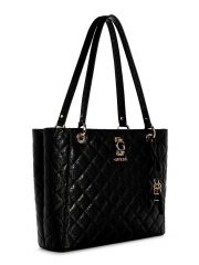 תיק לאישה דמוי עור GUESS קולקציית BESSEY NOEL דגם GG952225-BLA