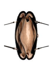 תיק לאישה דמוי עור GUESS קולקציית BESSEY NOEL דגם GG952225-BLA