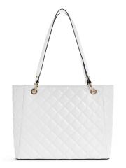 תיק דמוי עור GUESS קולקציית BESSEY NOEL דגם GG952225-WHI