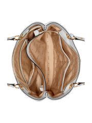 תיק דמוי עור GUESS קולקציית BESSEY NOEL דגם GG952225-WHI