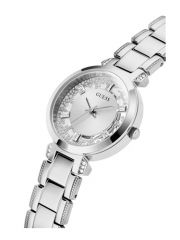 שעון יד Guess לאישה מקולקציית CRYSTAL CLEAR דגם GW0470L1