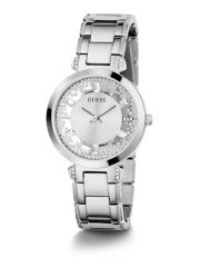 שעון יד Guess לאישה מקולקציית CRYSTAL CLEAR דגם GW0470L1