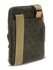 תיק צד דמוי עור לגבר מבית Guess קולקציית MILANO דגם HMMIARP5123-MLG