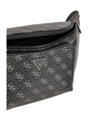 תיק פאווצ’ דמוי עור GUESS קולקציית MILANO דגם HMMILOP4256-DAB