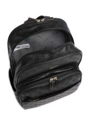 תיק גב דמוי עור לאישה GUESS קולקציית WILDER בצבע שחור K7452990-BLA