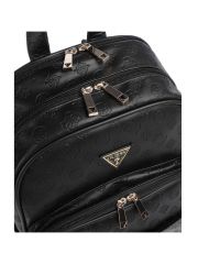תיק גב דמוי עור לאישה GUESS קולקציית WILDER בצבע שחור K7452990-BLA