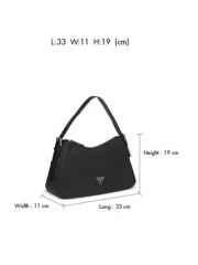 תיק צד דמוי עור מבית Guess דגם G-MG986018-BLA